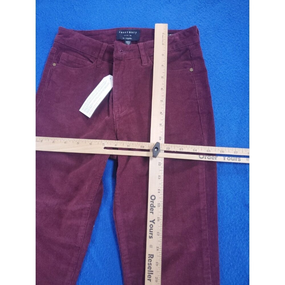 Sanctuary Denim Crafted Cloth Pants Jeans  Women's Size  25 Social Skinny NEW - Picture 9 of 16